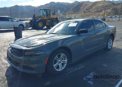 2023 Dodge Charger Sxt из США, поврежденный, VIN 2C3CDXBG3PH656613